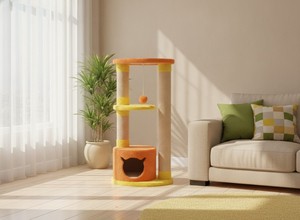 Rascador Amistar de alta calidad, modelo "Sunny Haven", para gatos y gatitos de todas las edades y tamaños. - Product Image 4