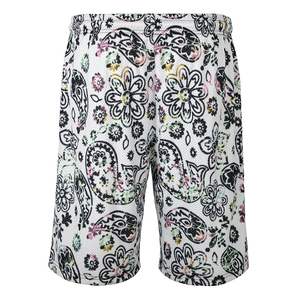 กางเกงขาสั้นตาข่ายบาสเก็ตบอลสำหรับผู้ชายชุดสตรีทแวร์ผ้าโพลีเอสเตอร์100% เรียบพิมพ์ซับลิเมชันสองชั้นแบบตามสั่งขนาด5นิ้ว - Product Image 2