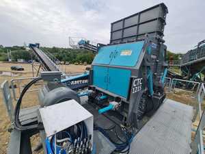 Trituradora impactadora terciaria móvil de alta capacidad, máquina minera, calidad superior, gran oferta