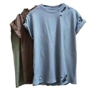 เสื้อยืดผู้ชายโอเวอร์ไซส์สไตล์วินเทจโอเวอร์ไซซ์พร้อมพิมพ์โลโก้ - Product Image 5