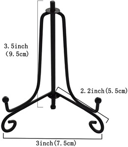 Support de carte moderne accessoire de bureau élégant idéal pour les cartes de visite, les étiquettes de lieu d'événement ou l'affichage de notes quotidiennes - Product Image 6