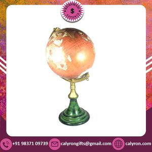 Reloj de sol armilar de latón antiguo, globo náutico Vintage, globo celestial decorativo con talla grabada para escritorio y estudio - Product Image 2