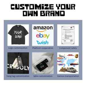 Camiseta de hombre Vintage lavada con ácido personalizada DTG Puff estampado de gran tamaño 100% algodón camiseta para hombre - Product Image 2