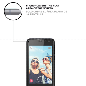 Protecteur d'écran antichoc pour téléphone portable Yezz Andy 4E3I Premium - Product Image 3