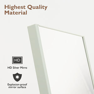 Miroir de dressing autoportant haut moderne pour la maison ou le studio - Product Image 5