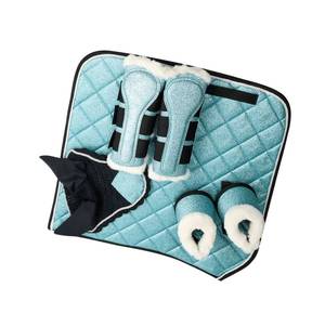 Ensemble d'équipement d'équitation avec bottes de selle matelassées et bonnet d'oreille par TARIQ MFG CO - Product Image 6