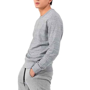 Nouveau design, logo personnalisé, hiver, vêtements de ville minces et confortables, couleur unie, sweatshirts à la mode pour hommes avec service OEM, vente en gros - Product Image 5