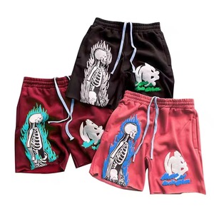 Pantalones cortos de baloncesto de secado rápido unisex 3D Puff Print Logo Graphic diseño personalizado de talla grande XL-venta al por mayor directa de fábrica - Product Image 2