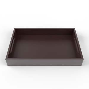 Plateaux de service en bois écologiques de couleur noyer pour la cuisine et la salle à manger, décoration de service naturelle de qualité supérieure, utilisation de matériaux de haute qualité - Product Image 4