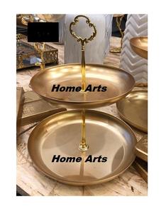 ชุดที่วางเค้กโลหะและไม้ทรงกลม3ขนาด - Product Image 6