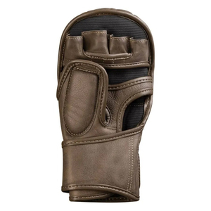 Guantes de boxeo de piel de vaca dorada con muñeca al por mayor guantes personalizados OEM MMA superventas Mix Fight precio bajo 2025 - Product Image 2