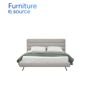 Cama de nube de madera asequible-Cama laminada de MDF con acabado personalizado para el mercado de muebles de dormitorio-Fabricante de camas OEM de Vietnam - Product Image 4