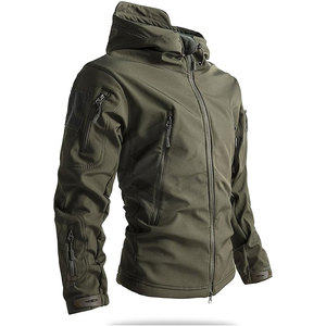 เสื้อแจ็คเก็ตยุทธวิธีสำหรับผู้ชาย ระบายอากาศได้ดี คอตั้ง ปรับแต่งได้ เหมาะสำหรับกิจกรรมกลางแจ้ง ใส่ได้ในฤดูหนาว ผลิตในปากีสถาน ขายดี - Product Image 6