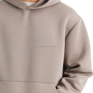 Ensemble sweat-shirt et jogging pour homme avec logo personnalisé, survêtement grande taille, sweat-shirt à capuche et pantalon de survêtement en gros - Product Image 4