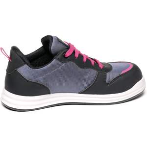 Chaussures de sécurité pour femmes CBF Balducci Group, jolies semelles ESD basses, rose - Product Image 3
