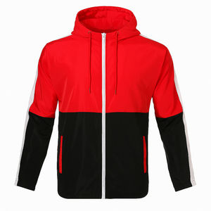 Veste coupe-vent pour enfants et adultes pour les sports d'hiver Imperméable à l'eau à capuche Respirante Fermeture à demi-zip Style de rue avant Plus XS - Product Image 1