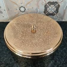 Boîte à épices en métal doré design, élégante, pour comptoir de cuisine, organisateur de table à manger et cadeau de mariage haut de gamme - Product Image 6