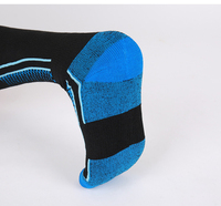 Chaussettes d'équitation durables avec logo personnalisé, chaussettes épaisses en tissu éponge, chaussettes d'équitation mi-hautes
