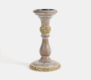 Bougeoirs en bois naturel faits à la main de quantité minimale de commande bas sur mesure forme personnalisée bougeoir en bois mangue fabricant vente directe d'usine - Product Image 2