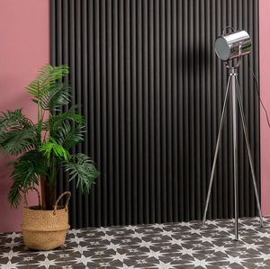 Deco ses kavisli Bar akustik duvar paneli yarı yuvarlak ahşap ses geçirmez Panel - Product Image 6