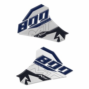 Adesivi in Gel 3D 800MT Compatibili, Protezioni Laterali per Serbatoio Moto, Copertura per CFMOTO 800MT - Product Image 1