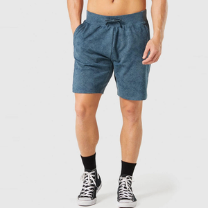 กางเกงออกกำลังกายผู้ชายคุณภาพสูงขายดีปี 2024 ระบายอากาศได้ดี เป็นมิตรกับสิ่งแวดล้อม ป้องกันรอยยับ เอวยางยืด ความยาวถึงเข่า - Product Image 6