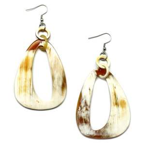 Elegantes Pendientes Huggie Plateados con Gancho, Clásicos Hechos a Mano con Aleación y Piedra Principal de Concha, Joyería Unisex Personalizable para Aniversario - Product Image 3