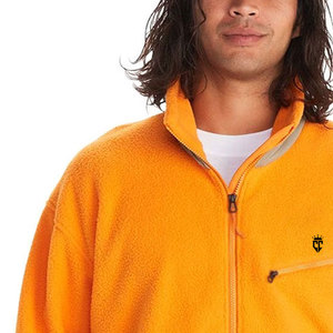 Usine directe de haute qualité hommes polaire veste couleurs personnalisées toile tissu support haute rue hiver poche décoration pour - Product Image 6