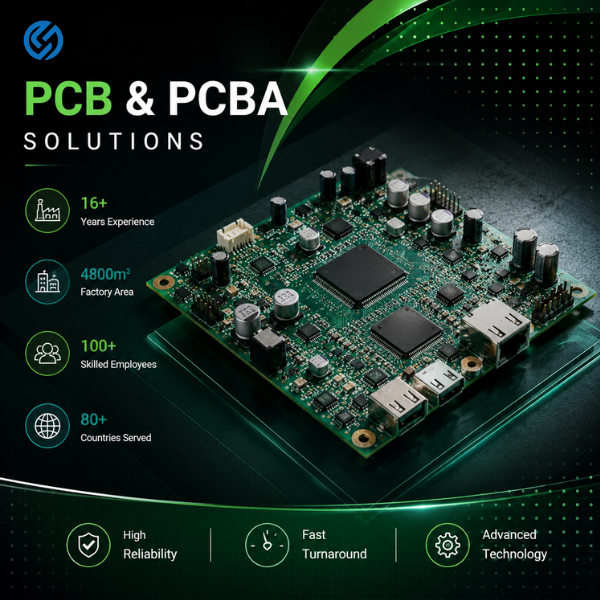 PCBA for Prototype PCBA Featuring Custom PCBA Circuit Board Assembly and Surface Mount Component Services