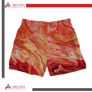 Short de basket-ball taille haute Logo personnalisé surdimensionné et design Short de basket-ball respirant à séchage rapide pour hommes - Product Image 3