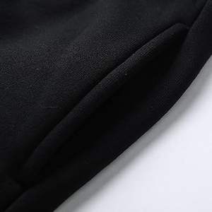 Wholesale Customized 100% Cotton Men's Winter Sports Tracksuit Zip <b>Hoodie</b> Sweat Jacket Jogging Trousers Plus Size <b>Running</b> Gear - Product Image 2