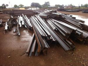 เศษเหล็กรางรถไฟใช้แล้ว เกรดอุตสาหกรรมหนัก วัสดุรีไซเคิลโลหะ - Product Image 2