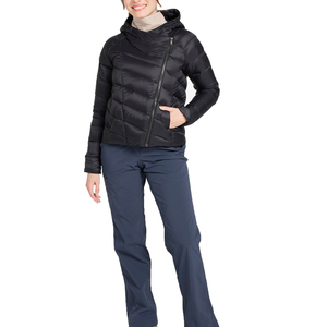 Woman's Custom Logo Puffer Jacket Down Breathable Winter <b>Quilted</b> Waterproof Lightweight Packable Street Style Ladies Jacket - Product Image 4