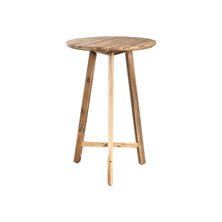 Bar Tables Wood Wholesale Made From Acacia Wood Making Rattan Dining Chair OEM Service Custom Print Box Vietnam Supplier