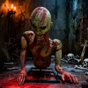 دمية متحركة مع ميزات متحركة-دعامة من المصنع مباشرة لتزيين الهالوني لموسم الرعب - Product Image 1