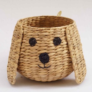 Paniers adorables en forme de chameau pour la chambre des enfants, vente en gros de paniers en jacinthe d'eau naturelle - Product Image 4