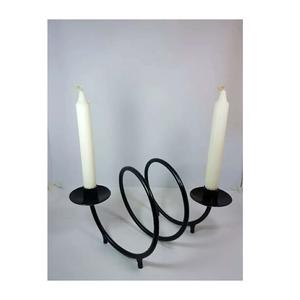 Canlde de diseño único de Metal, soporte con excelente equilibrio y resistente al viento - Product Image 5