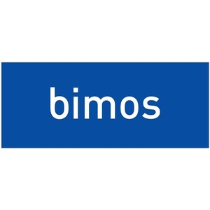 Silla Giratoria BIMOS Azul Neón con Ruedas de Contacto Permanente 450-620 mm Sin Tapicería - Product Image 1