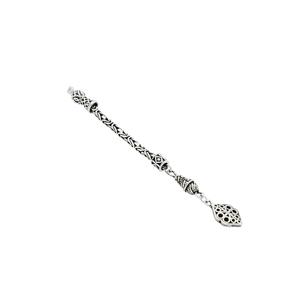 Catena del re modello anatolico esagonale 925 nappa in argento Sterling - Product Image 2