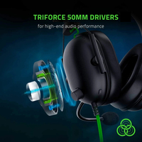 Casque de jeu BlackShark V2X haute performance sur l'oreille 7.1 son Surround pour le gameplay compétitif de Battle Royale