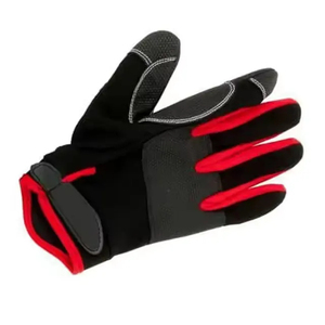 Men's High-<b>Performance</b> Leather Full Finger Safety Gloves for Mechanics Daily Use Hand Protection Leather Gloves - Product Image 4