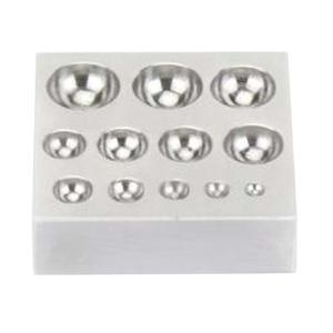 Bloque de Repujado de Alta Calidad con Acabado Espejo, 12 Cavidades, para Fabricación de Joyería, Venta al por Mayor, Precio Más Bajo, el Mejor Producto para Joyería - Product Image 2