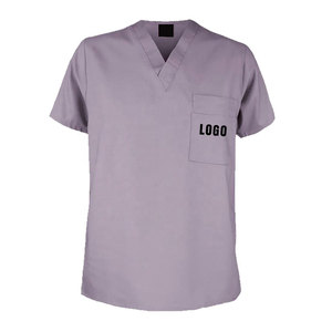Qualité supérieure Personnaliser Logo Imprimé Infirmière Et Médecin Uniformes Unisexe Léger Couleur Personnalisée Costume Uniforme D'hôpital Ensemble - Product Image 4