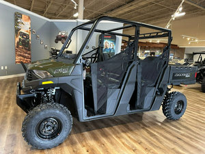 (T&B) 2025 Crew 570 4Ranger Crew SP 570 Full Cab Crew 4 places Véhicule tout-terrain avec carrosserie en métal noir - Product Image 2
