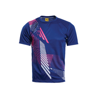 เสื้อยืดผ้าโพลีเอสเตอร์กันรอยยับแห้งเร็วเสื้อแฟชั่นดีไซน์2k24ใหม่พิมพ์ซับลิเมชัน100% - Product Image 3