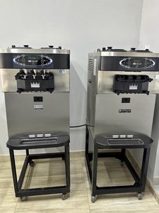 Machine à glace molle commerciale, 3 saveurs, en acier inoxydable, équipement de dessert pour café et restaurant - Product Image 2