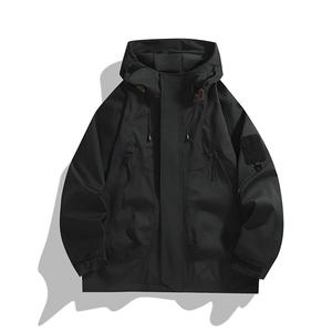 เสื้อแจ็คเก็ตกันลมคุณภาพสูงสำหรับผู้ชาย ปี 2026 เสื้อแจ็คเก็ตกันน้ำแบบลำลอง เสื้อแจ็คเก็ตซอฟต์เชลสำหรับกิจกรรมกลางแจ้ง เดินป่า วิ่งออกกำลังกาย ใช้ซ้ำได้ ป้องกันลม - Product Image 5