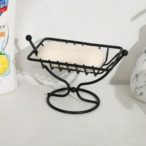 Porte-savon moderne en fer forgé personnalisé, imperméable, couleur personnalisée pour la maison, l'hôtel, la villa, les salles de bain - Product Image 4