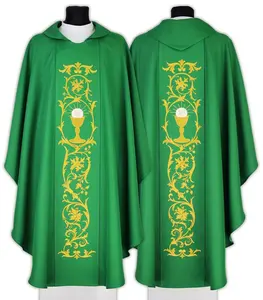 Túnicas de Iglesia Hechas a Medida de Primera Calidad, Túnicas de Coro Transpirables y Duraderas, Diseño Moderno con Bordado Estampado, Secado Rápido, Unisex - Product Image 6