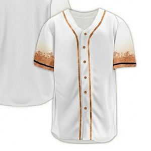 Premium Quality Men’s Short Sleeve Baseball Jersey Quick Dry Breathable Sportswear Stylish Team Training Blank Baseball <b>Shirts</b> - Product Image 2